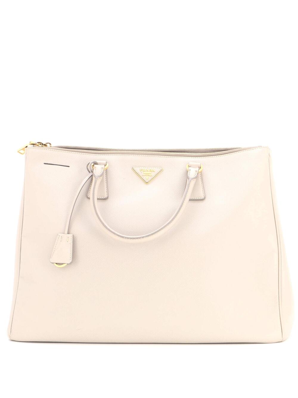 Prada Double Zip Lux Tote Saffiano #340014P10B